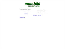 Tablet Screenshot of manchild.net
